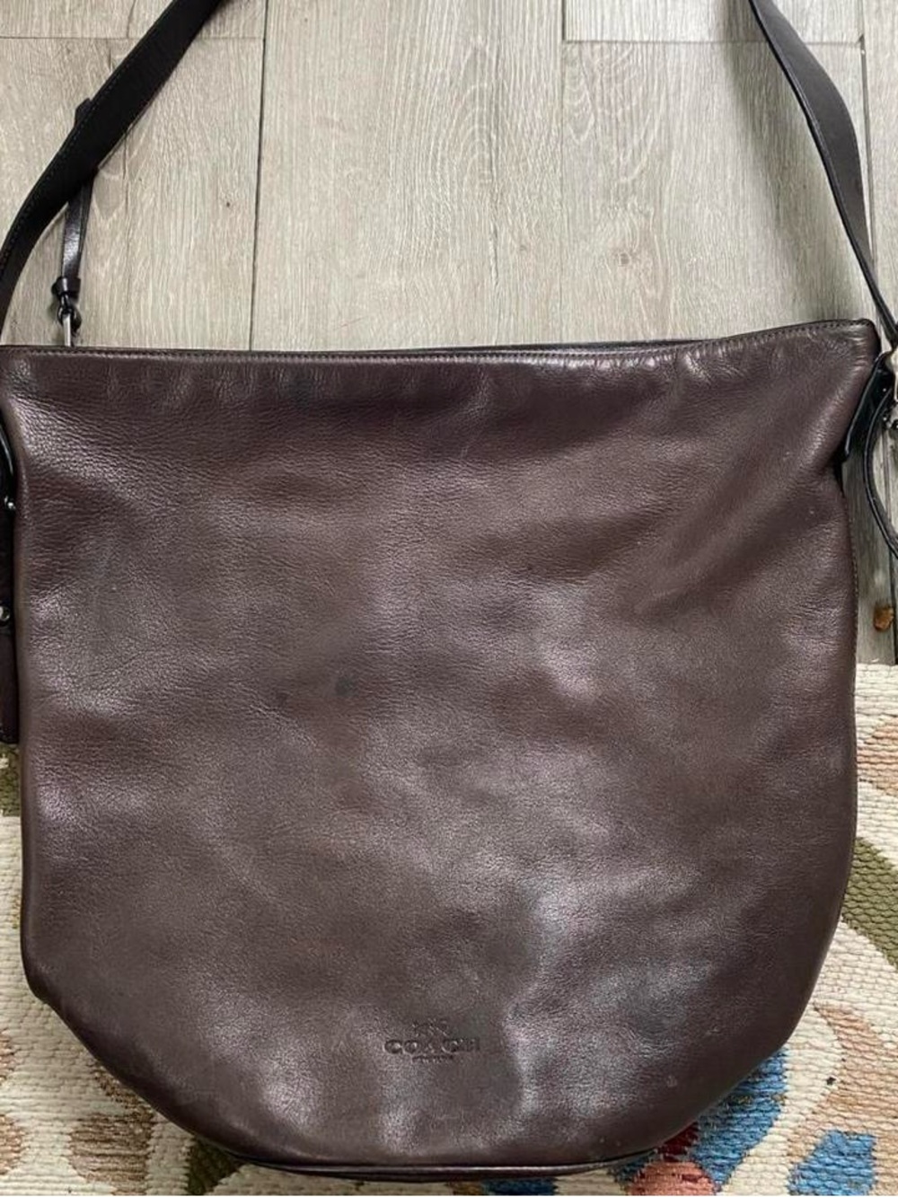 VINTAGE COACH BLEECKER SOFT PORT DUFFLE (Style 32282)